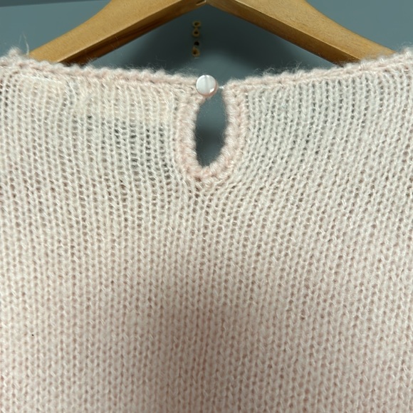 VINTAGE PALE PINK KNIT - Picture 6 of 7